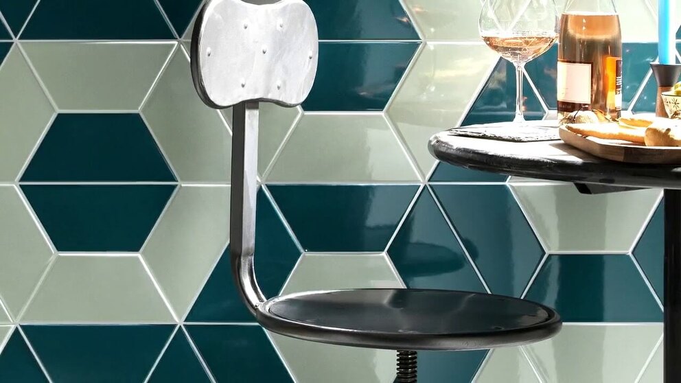 Tonalite Trapez Glossy tegels